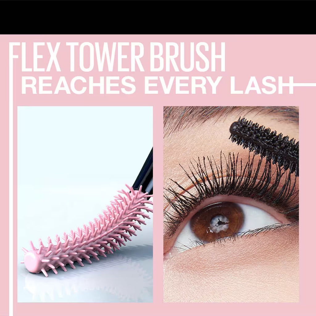 Pippal Sky High Eyeliner 1 Pcs with Mascara Ultra Volume Up Volumizing Mascara for Bold And Dramatic Lashes Long Lasting Waterproof 10Gm (Pack of 3)